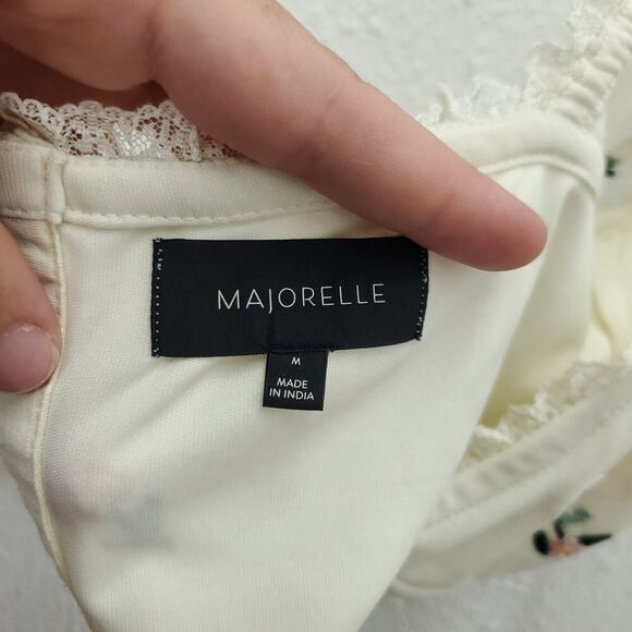 REVOLVE MAJORELLE Lace Bustier Balletcore Cottagecore Coquette Soft Crop Top - Picture 10 of 13